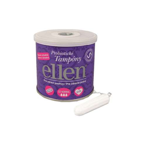 Ellen Тампоны с пробиотиками - Normal 22 шт